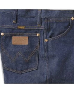 Wrangler Men's 13MWZ Dark Wash High Rise Rigid Cowboy Cut Straight Jeans -Western Cowboy Supplies 010058 88 D3