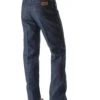 Wrangler Men's 13MWZ Dark Wash High Rise Rigid Cowboy Cut Straight Jeans -Western Cowboy Supplies 010058 88 P1