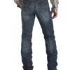 Cinch Men's Silver Label Dark Wash Mid Rise Slim Straight Performance Jeans -Western Cowboy Supplies 010J31 L7 P1