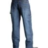Cinch Men's Blue Vintage Label Utility Fit Tapered Loose Fit Jeans -Western Cowboy Supplies 013530 L3 P1