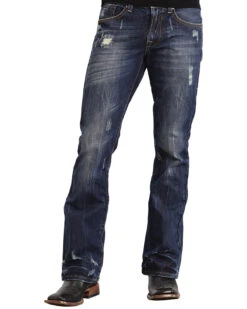 Stetson Rock Fit X Stitched Jeans - Big & Tall -Western Cowboy Supplies 013733 L7 P2