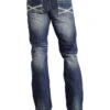 Stetson Rock Fit Bold X Stitched Jeans - Big & Tall 1 Stetson Rock Fit Bold X Stitched Jeans - Big & Tall -Western Cowboy Supplies 013734 CU P1