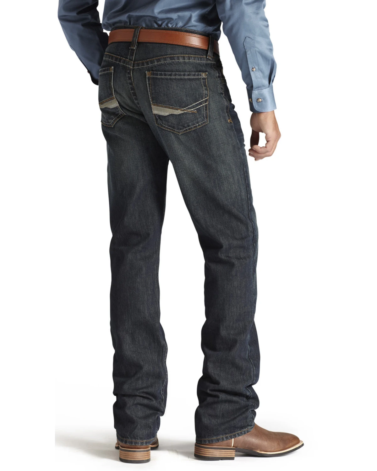 Ariat Men's M2 Dusty Road Relaxed Fit Denim Jeans - Big & Tall 3 Ariat Men's M2 Dusty Road Relaxed Fit Denim Jeans - Big & Tall