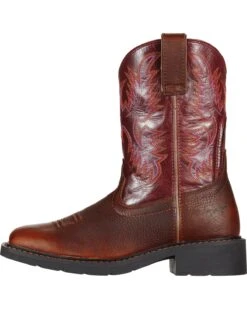 Ariat Krista Pull On Work Boots - Steel Toe -Western Cowboy Supplies 030597 42 D6