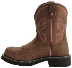 Justin Gypsy Women's Wanette 8" EH Work Boots - Steel Toe -Western Cowboy Supplies 045N66 BR LT