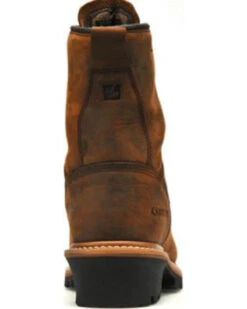 Carolina Men's Waterproof Insulated Logger Boots - Steel Toe -Western Cowboy Supplies 0502V5 41 BK
