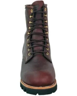 Chippewa Men's Waterproof Insulated 8" Logger Boots - Steel Toe -Western Cowboy Supplies 050B09 7052 P4