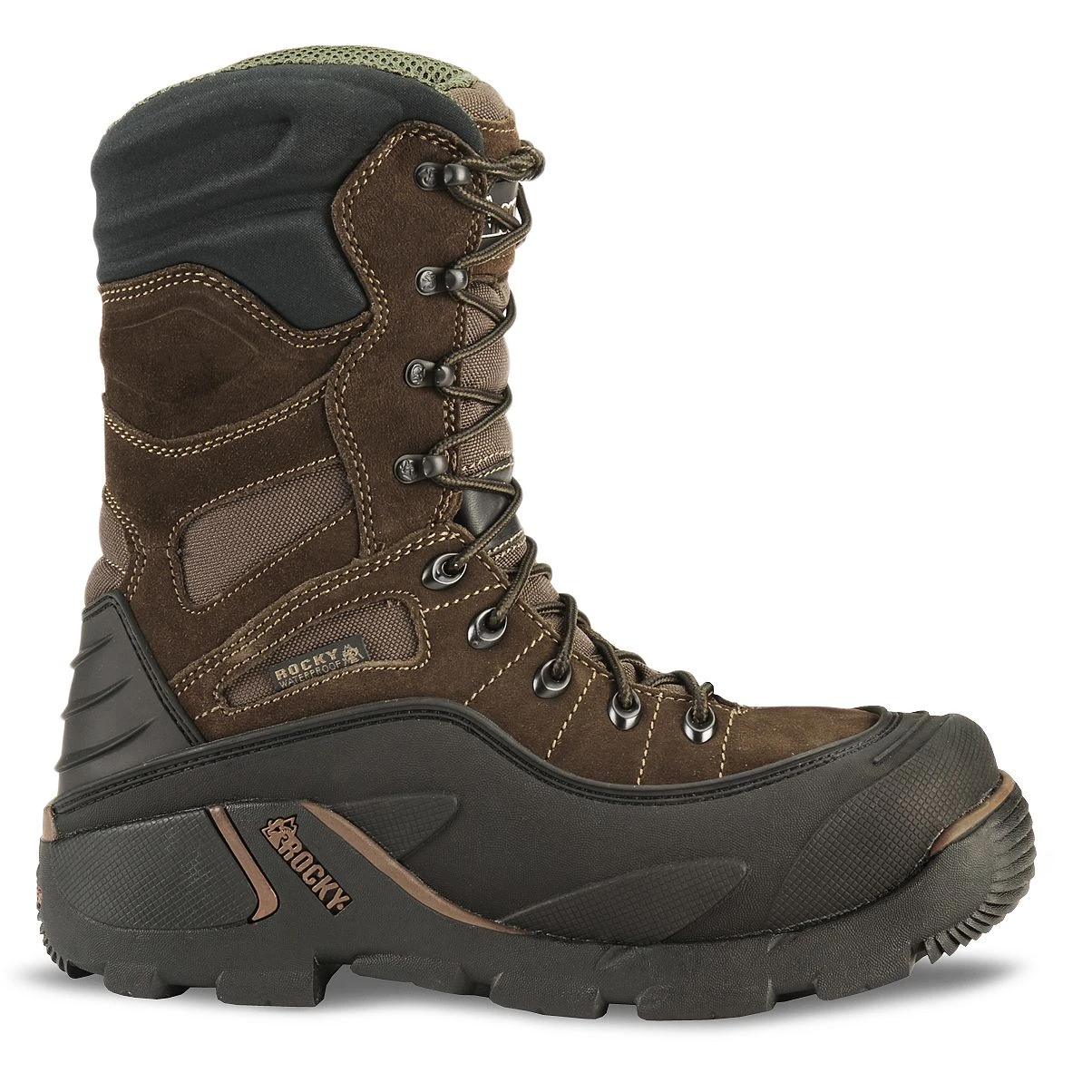 Rocky Men's 9" Blizzard Stalker Work Boots - Steel Toe 4 Rocky Men's 9" Blizzard Stalker Work Boots - Steel Toe - Image 2