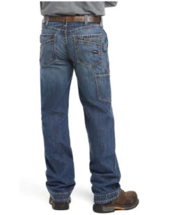 Ariat Men's FR M4 Relaxed Workhorse Relaxed Fit Bootcut Jeans -Western Cowboy Supplies 0862U6 7030 P2