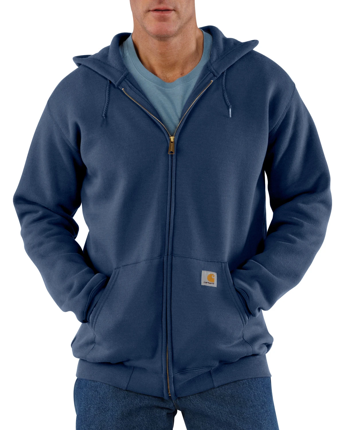 Carhartt Zip Front Work Hoodie 4 Carhartt Zip Front Work Hoodie - Image 2
