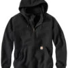Carhartt Rain Defender Paxton Hooded Zip Mock Sweatshirt - Big & Tall