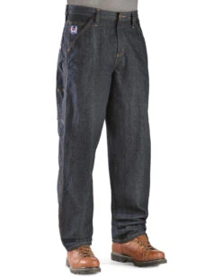 Cinch Men's Blue Label Carpenter WRX Flame Resistant Jeans - 38" Inseam -Western Cowboy Supplies 086N84 S2 P2