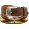 Nocona Men's Beaded Inlay Belt -Western Cowboy Supplies 120Z47 22 P1