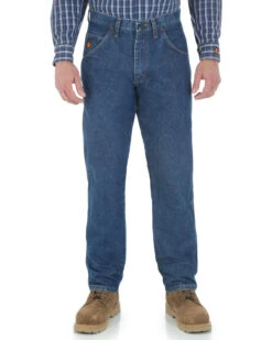 Wrangler Men's FR Relaxed Fit Work Jeans -Western Cowboy Supplies 2000005723 402 P2