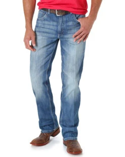 Wrangler 20X Men's No. 42 Vintage Slim Fit Bootcut Jeans -Western Cowboy Supplies 2000033487 401 P2