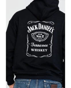 Jack Daniel's Men's Logo Hooded Sweatshirt -Western Cowboy Supplies 2000165947 001 P5