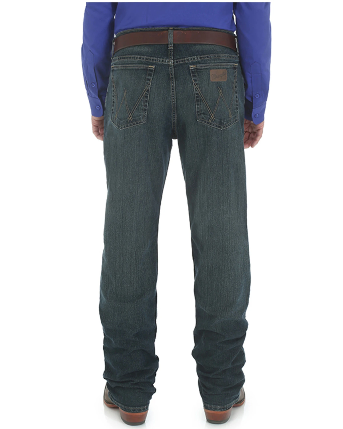Wrangler 20X Men's Root Beer Advanced Comfort Competition Relaxed Bootcut Jeans 4 Wrangler 20X Men's Root Beer Advanced Comfort Competition Relaxed Bootcut Jeans - Image 2