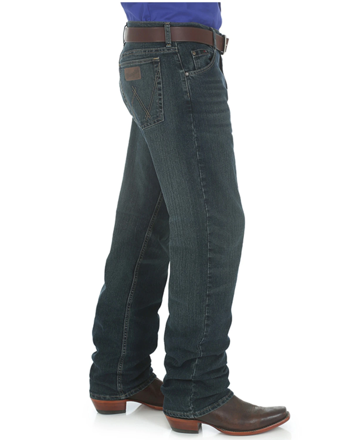 Wrangler 20X Men's Root Beer Advanced Comfort Competition Relaxed Bootcut Jeans 5 Wrangler 20X Men's Root Beer Advanced Comfort Competition Relaxed Bootcut Jeans - Image 3
