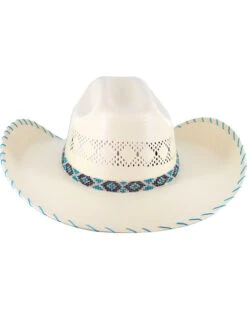 Charlie 1 Horse Girls' Natural Straw Hat -Western Cowboy Supplies 2000207643 101 D2