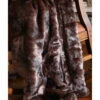 Carstens Brown Bear Fur Throw Blanket