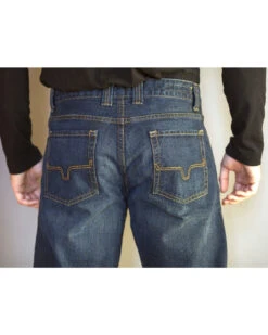 Kimes Ranch Men's Watson Mid Rise Relaxed Bootcut Jeans -Western Cowboy Supplies 2000224709 402 D2