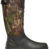 LaCrosse Men's 4X Alpha Realtree Xtra Green Snake Boots - Round Toe -Western Cowboy Supplies 2000226195 340 P1