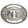 Cody James Men's Initial T Belt Buckle