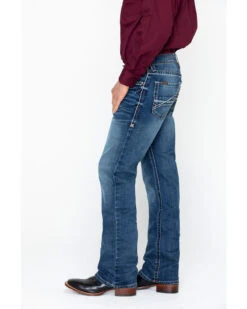 Ariat Men's M4 Preston Silverton Boot Jeans -Western Cowboy Supplies 2000238315 400 P3