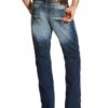Ariat Men's Blue M5 Slim Fit Jeans - Straight Leg 1 Ariat Men's Blue M5 Slim Fit Jeans - Straight Leg -Western Cowboy Supplies 2000240561 400 P1