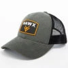 Hawx® Men's Grey Patch Logo Trucker Cap -Western Cowboy Supplies 2000258263 020 P1