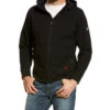 Ariat Men's Black FR Zip-Front Hooded Sweatshirt - Big -Western Cowboy Supplies 2000274556 001 P1