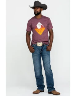 Rock & Roll Denim Men's X Stitch Double Barrel Relaxed Straight Jeans -Western Cowboy Supplies 2000283474 400 P3