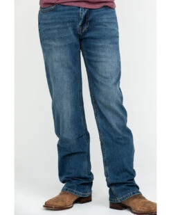 Rock & Roll Denim Men's X Stitch Double Barrel Relaxed Straight Jeans -Western Cowboy Supplies 2000283474 400 P4