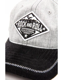 Rock & Roll Cowboy Men's Mountain Logo Patch Cap -Western Cowboy Supplies 2000290025 020 P6