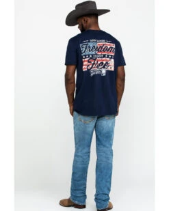 Cody James Core Men's Clover Leaf Light Wash Stretch Slim Straight Jeans -Western Cowboy Supplies 2000290856 400 P5