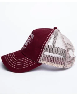 Cody James Men's Burgundy America Free Patch Mesh Ball Cap -Western Cowboy Supplies 2000296730 640 P3