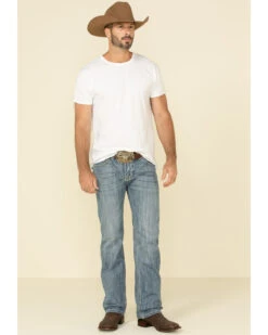 Rock & Roll Denim Men's Pistol Light Regular Straight Jeans -Western Cowboy Supplies 2000313235 400 P3