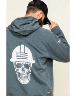 Ariat Men's FR Primo Fleece Roughneck Hooded Sweatshirt- Big 12 Ariat Men's FR Primo Fleece Roughneck Hooded Sweatshirt- Big -Western Cowboy Supplies 2000322073 022 P5