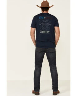 Cody James Men's Barn Sour Dark Wash Stretch Slim Straight Jeans -Western Cowboy Supplies 2000325573 400 P3