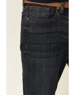 Cody James Men's Barn Sour Dark Wash Stretch Slim Straight Jeans -Western Cowboy Supplies 2000325573 400 P5
