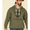 Stetson Men's Green Eagle In Shield Graphic Hooded Sweatshirt 2 Stetson Men's Green Eagle In Shield Graphic Hooded Sweatshirt -Western Cowboy Supplies 2000327706 020 P1