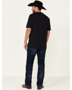 Cinch Men's Ian Rinse Dark Performance Stretch Slim Bootcut Jeans -Western Cowboy Supplies 2000330782 402 P3