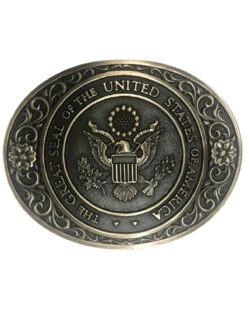 Cody James Men's The Great Seal Of The USA Buckle