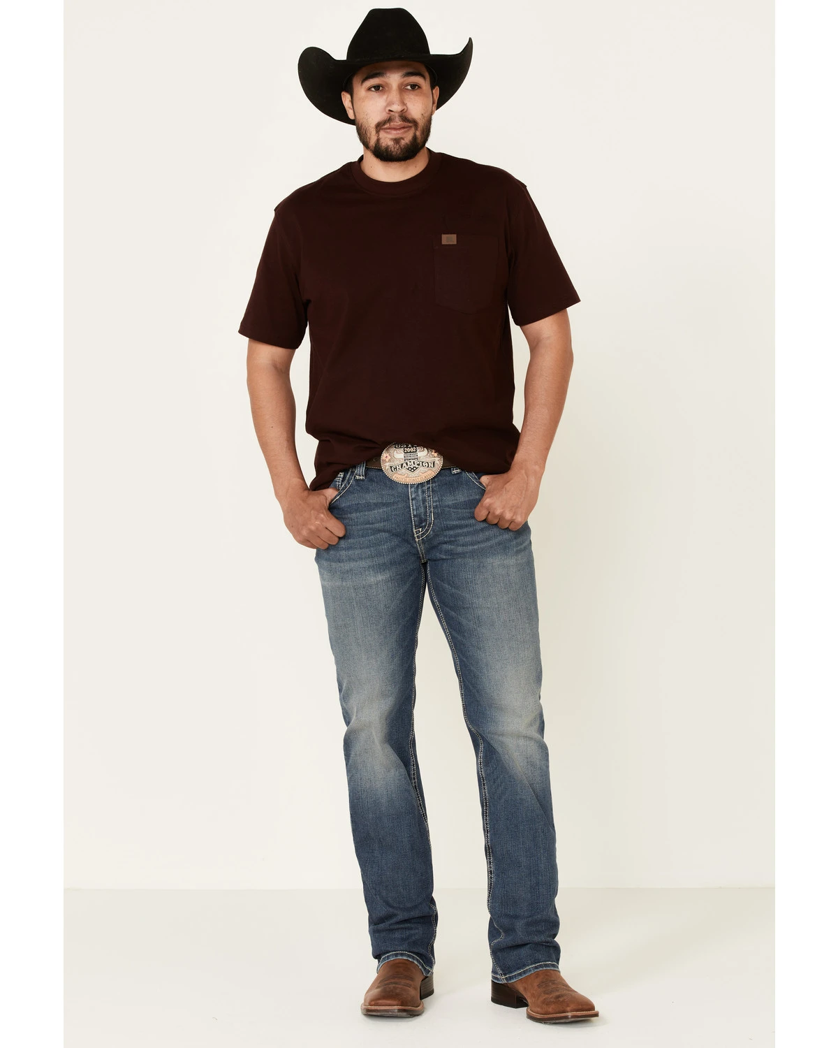 Rock & Roll Denim Men's Pistol Med Stretch Regular Straight Leg Jeans 5 Rock & Roll Denim Men's Pistol Med Stretch Regular Straight Leg Jeans - Image 3