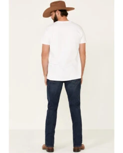 Ariat Men's M4 Denali Malone Dark Stretch Stackable Relaxed Straight Jeans -Western Cowboy Supplies 2000333947 400 P3