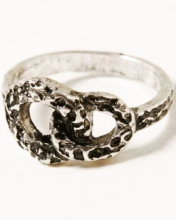 Prime Time Jewelry Women's Pink Marble & Silver Statement Ring Set -Western Cowboy Supplies 2000334023 040 P4