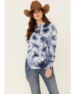 Hooey Women's Tie Die Logo Graphic Hoodie