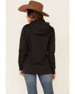HOOey Women's Charcoal Layin Low Logo Graphic Hoodie -Western Cowboy Supplies 2000337410 022 P4