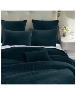 HiEnd Accents Stonewashed Cotton Velvet 3pc Quilt Set - Full/Queen