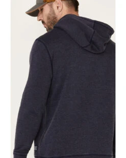 Flag & Anthem Men's Navy Colerain Burnout Fleece Hooded Sweatshirt -Western Cowboy Supplies 2000339258 410 P5